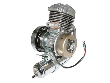 Moteur vélomoteur Motobecane/MBK 88, type AV7, avec echappement