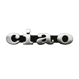 Emblème/Effigie/Logo CIAO en plastique (1pce)