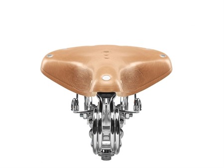 Selle universelle Tabor Heavy Duty, cuir véritable, brune clair