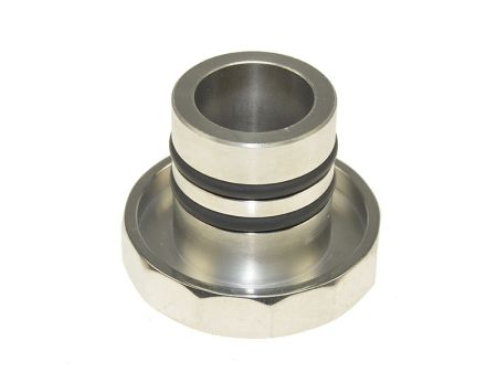 Tankdeckel eckig Alu Chrom Puch Maxi