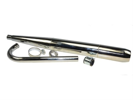 Auspufftopf Sachs 502 chrom,Tuning Auspufftopf Sachs 502 chrom,Tuning
