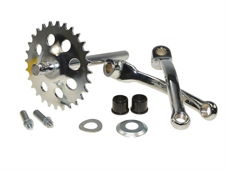Kit pédalier avec manivelles vélomoteurs Puch Maxi Kit pédalier avec manivelles vélomoteurs Puch Maxi