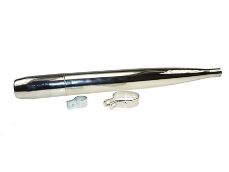 Auspufftopf Sachs/Puch Sport/Racing, verchromt Auspufftopf Sachs/Puch Sport/Racing, verchromt