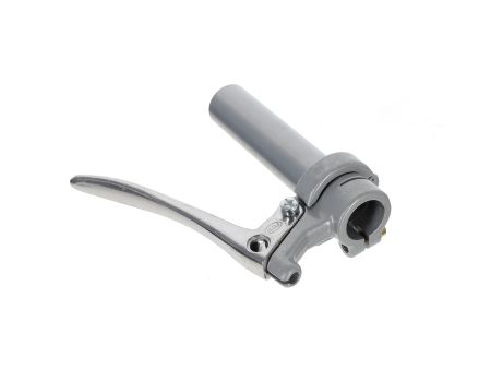 Gasdrehgriff Mofa, Oldtimer silber