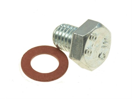 Ölablassschraube M8 mit Dichtring, Puch Motor Ölablassschraube M8 mit Dichtring, Puch Motor
