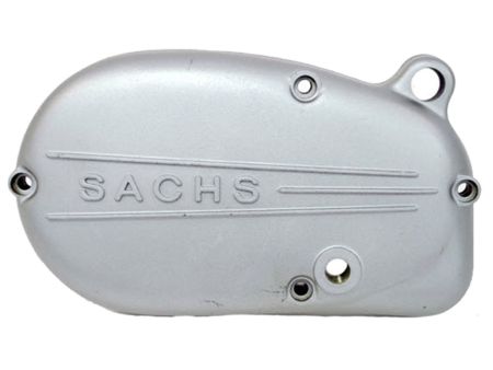 Couvercle de carter gris argenté origine, moteur vélomoteur Sachs 50/3 et 50/4 vitesses au pied Couvercle de carter gris argenté origine, moteur vélomoteur Sachs 50/3 et 50/4 vitesses au pied