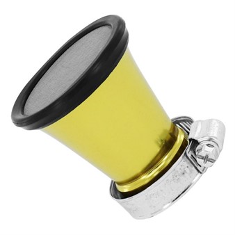 Ansaugtrichter Gold inkl. Filter, Anschlussweite 28/35mm Ansaugtrichter Gold inkl. Filter, Anschlussweite 28/35mm