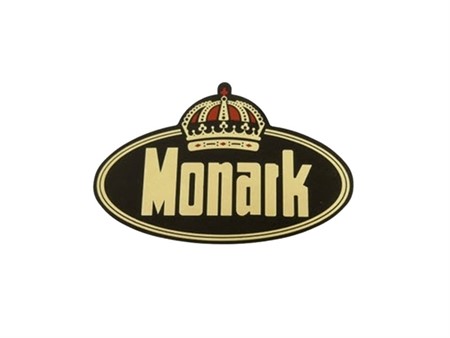 Aufkleber "Monark" schwarz/gold Aufkleber "Monark" schwarz/gold
