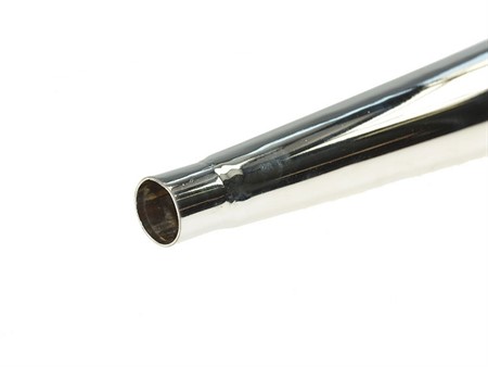 Pot d'échappement cigare chromé 28mm détente, Sachs 503 AB