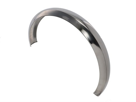 Garde-boue arrière universel inox, étroit, vélomoteurs avec roue de 19" comme Puch X30