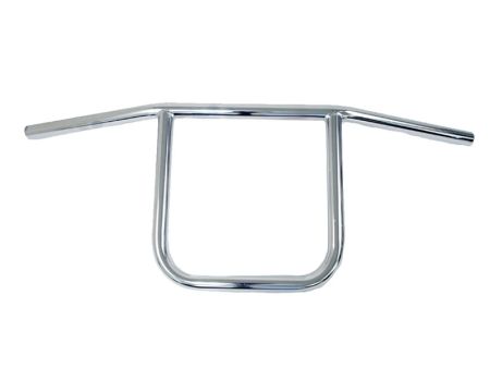 Guidon Buffalo 25mm type 2, chromé Guidon Buffalo 25mm type 2, chromé