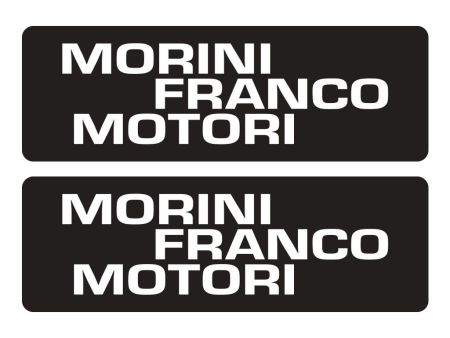 Aufkleber Morini 78x26mm Aufkleber Morini 78x26mm