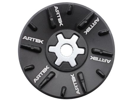 Riemenscheibe ARTEK K2 Racing CNC Drive Face, Minarelli, mit Sternscheibe