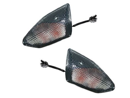 Paire de clignotants gauche+droite transparent, Yamaha Aerox 50 R Naked dès 2013
