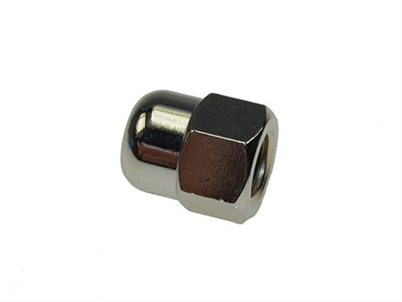 Ecrou de roue M11x1mm chromé, divers vélomoteurs