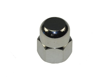 Ecrou de roue M10 x 1mm chromé, divers vélomoteurs Ecrou de roue M10 x 1mm chromé, divers vélomoteurs