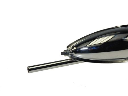 Auspufftopf ILO (Ø27/60mm) Chrom