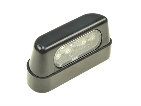 Nummernschildbeleuchtung LED schwarz CE Nummernschildbeleuchtung LED schwarz CE