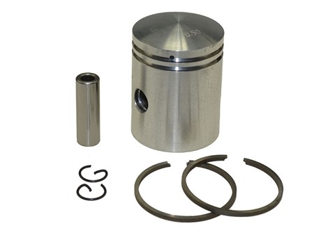 Piston complet 38,5mm bi-segment, rechange moteur ILO / JLO