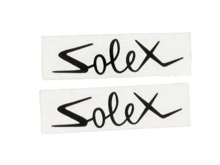 Aufkleber Solex schwarz 2 Stück Aufkleber Solex schwarz 2 Stück