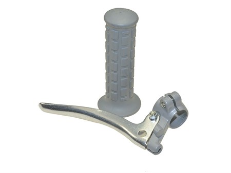 Griffset Normalgas Oldtimer grau spitz