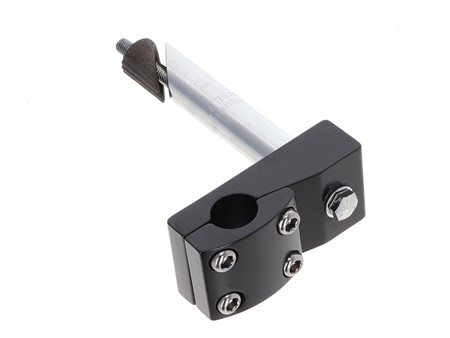 Lenkervorbau Ø 21,1mm, mit 4-Punkt Befestigung (schwarz) Lenkervorbau Ø 21,1mm, mit 4-Punkt Befestigung (schwarz)