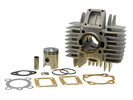 Kit cylindre AKOA Racing alu 38mm 50cc, avec culasse, vélomoteurs Tomos