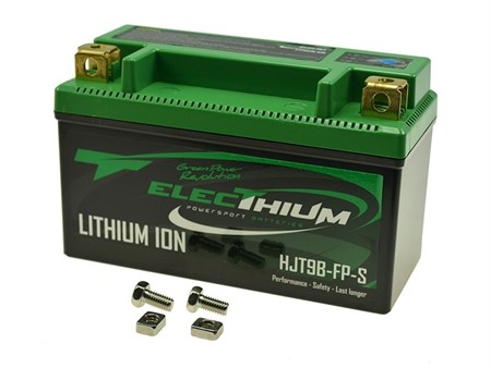 Batterie Electhium HJTX9(L) FP -, YTX9-BS, Lithium Ion technologie