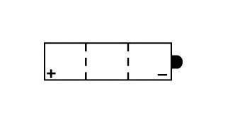 Batterie Electhium HJTX9(L) FP -, YTX9-BS, Lithium Ion technologie