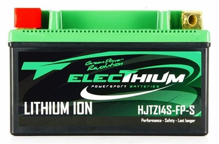 Batterie Electhium HJTZ14S-FP-S -, YTZ14S-BS, Lithium Ion technologie