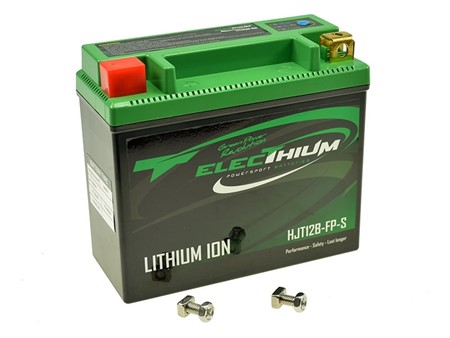 Batterie Electhium HJT12B- FP-S -, YT12B-BS, Lithium Ion technologie