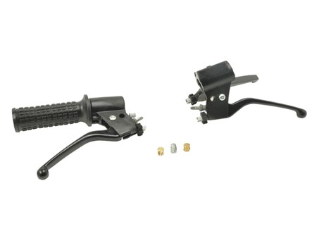 Set de poignées DOMINO, vélomoteurs Pony GTX / Alpa Chopper