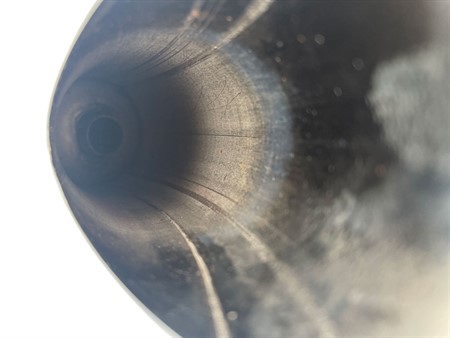 Silencieux déchappement Sidepipe custom Ø28/60mm chromé, universel vélomoteurs