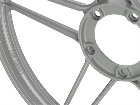 Felge Hinterrad / Vorderrad 17" Guss Puch grau (Grimeca / Leleu)