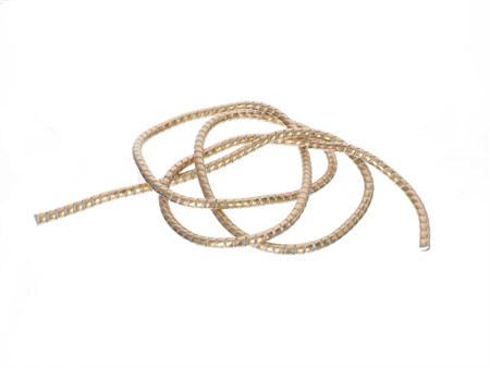 Gaine Ø=8mm or, 1,5m, flexible pour cablages Gaine Ø=8mm or, 1,5m, flexible pour cablages