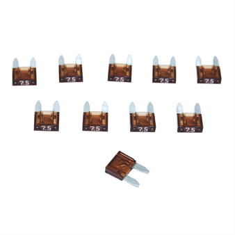 Kit fusibles (10pcs) plats 7,5A Kit fusibles (10pcs) plats 7,5A