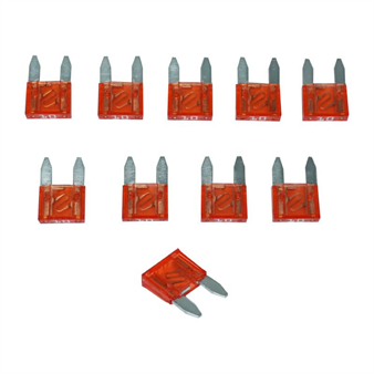 Kit fusibles (10pcs) plats 10A