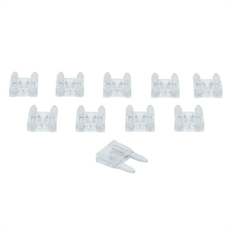 Kit fusibles (10pcs) plats 25A Kit fusibles (10pcs) plats 25A