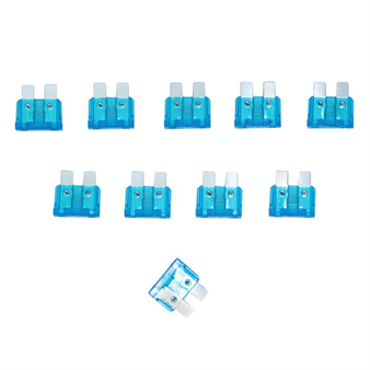 Kit fusibles (10pcs) plats 15A