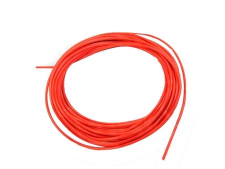 Cable electrique, rouleau de 5m, rouge Cable electrique, rouleau de 5m, rouge