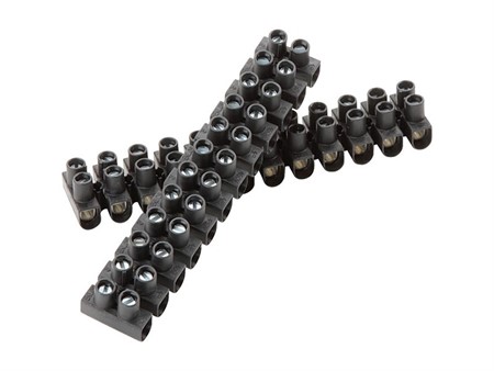 Leistenklemme / Abzweigklemme 12-polig schwarz (1.5 - 2.5 mm) Leistenklemme / Abzweigklemme 12-polig schwarz (1.5 - 2.5 mm)