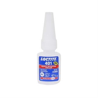 Loctite 401 Super Glue seconde 5gr. Loctite 401 Super Glue seconde 5gr.