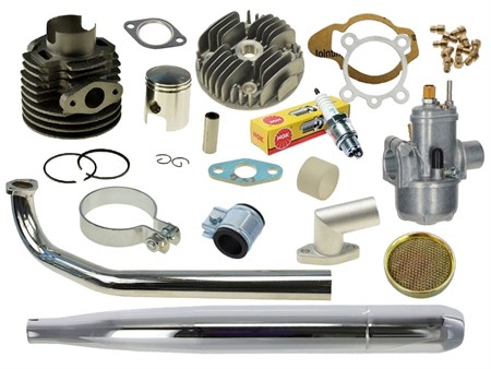 Tuning Set 41mm, Puch Velux, 12mm Kolbenbolzen Tuning Set 41mm, Puch Velux, 12mm Kolbenbolzen