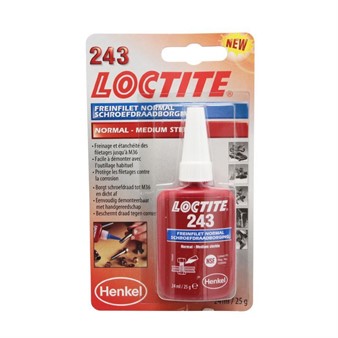 Frein-filet Loctite 243 freinage vis, 24ml