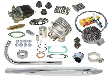 Pack moteur AKOA original 50cc 38mm, moteur vélomoteurs Sachs 502 Pack moteur AKOA original 50cc 38mm, moteur vélomoteurs Sachs 502