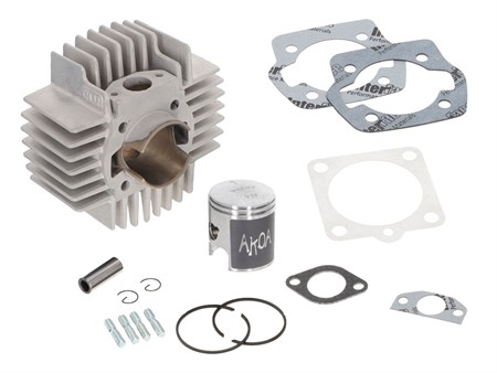 Kit cylindre AKOA Tuning 65cc 43.5mm, CH12 (extérieur 100% original), vélomoteurs Puch