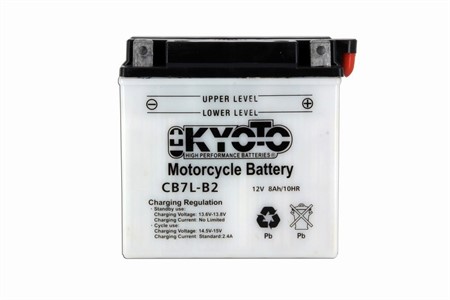 Batterie KYOTO YB7L-B2 avec acide (a remplir)