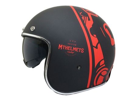 Casque JET ouvert Le Mans "Divenire" noir, Taille : S