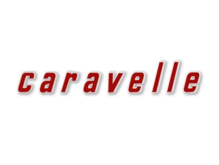 Aufkleber "Caravelle" rot/weiss