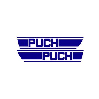 Tankkleber Puch X30 (blau)